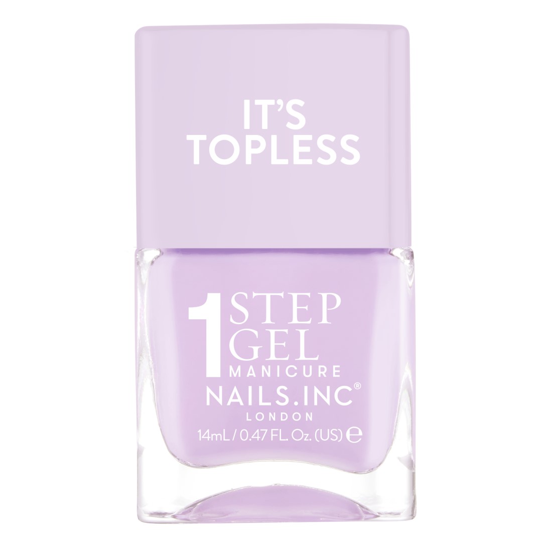 Nails.Inc Lak na nehty It’s Topless (Nail Polish) 14 ml Hailey
