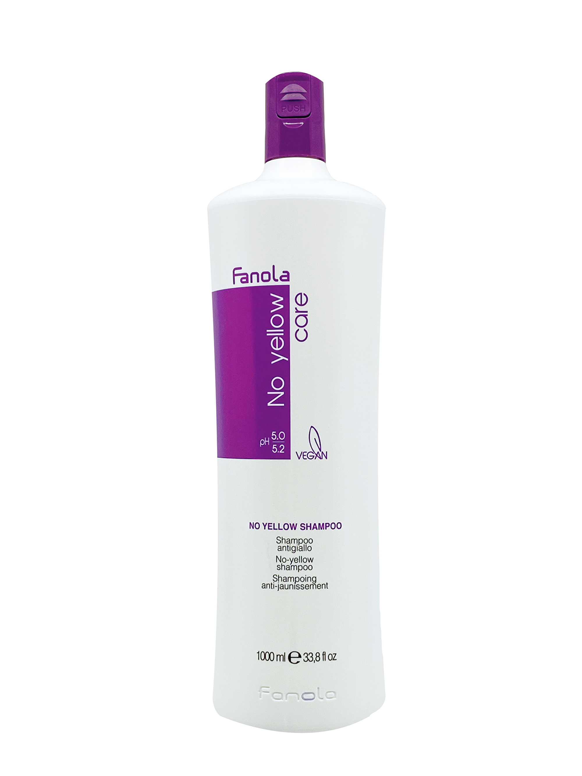 Fanola Šampon neutralizující žluté tóny No Yellow Shampoo 1000 ml