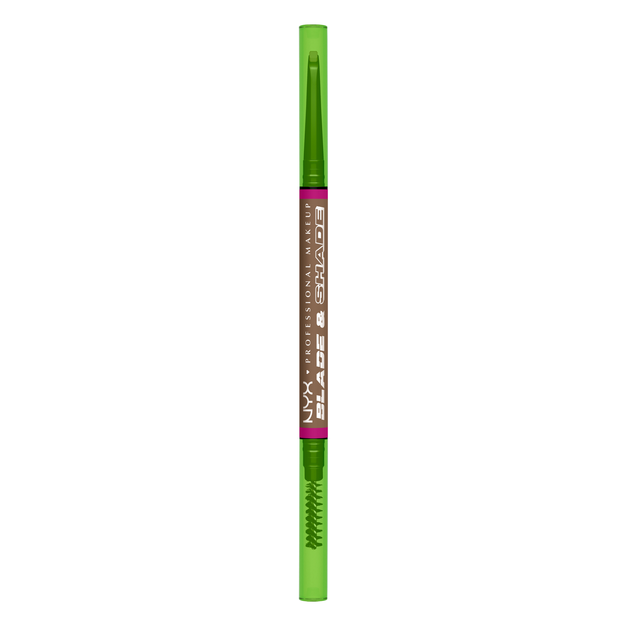 NYX Professional Makeup Creion de sprâncene cu două capete Blade & Shade, Dual Edge Brow Pencil 0,06 g Taupe