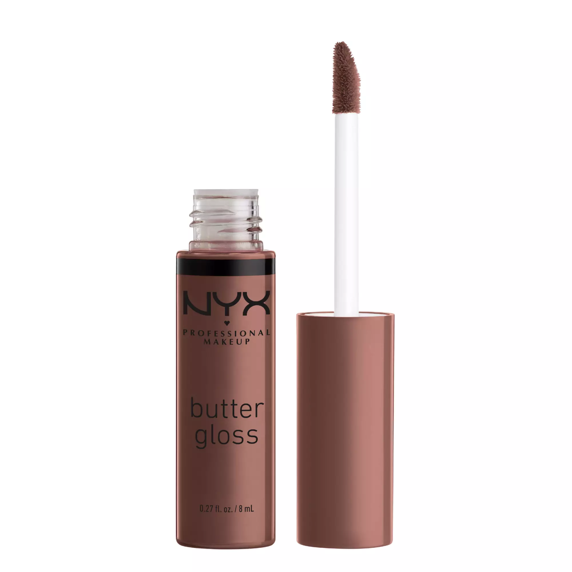 NYX Professional Makeup Butter Gloss lesk na rty odstín 17 Ginger Snap 8 ml