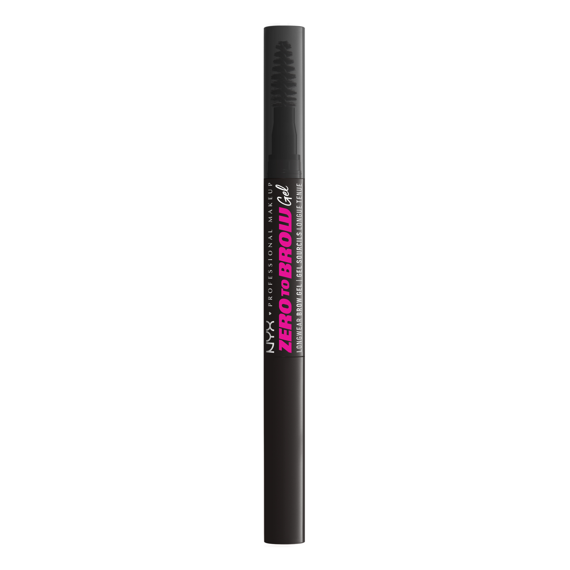 NYX Professional Makeup Gel pentru sprâncene Zero To Brow Gel 2 ml 08 Black
