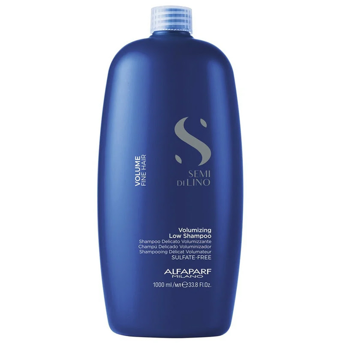 Objemový šampon pro jemné a zplihlé vlasy Semi di Lino Volume (Volumizing Low Shampoo) 1000 ml