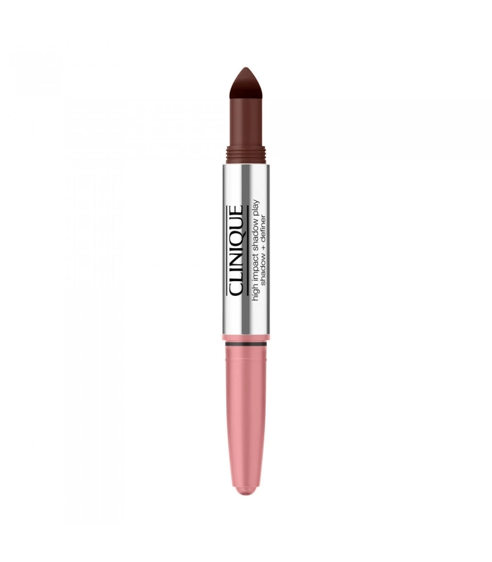 Clinique Očné tiene v ceruzke High Impact Shadow Play (Shadow and Definer) 1,9 g Black Honey + Pink Honey