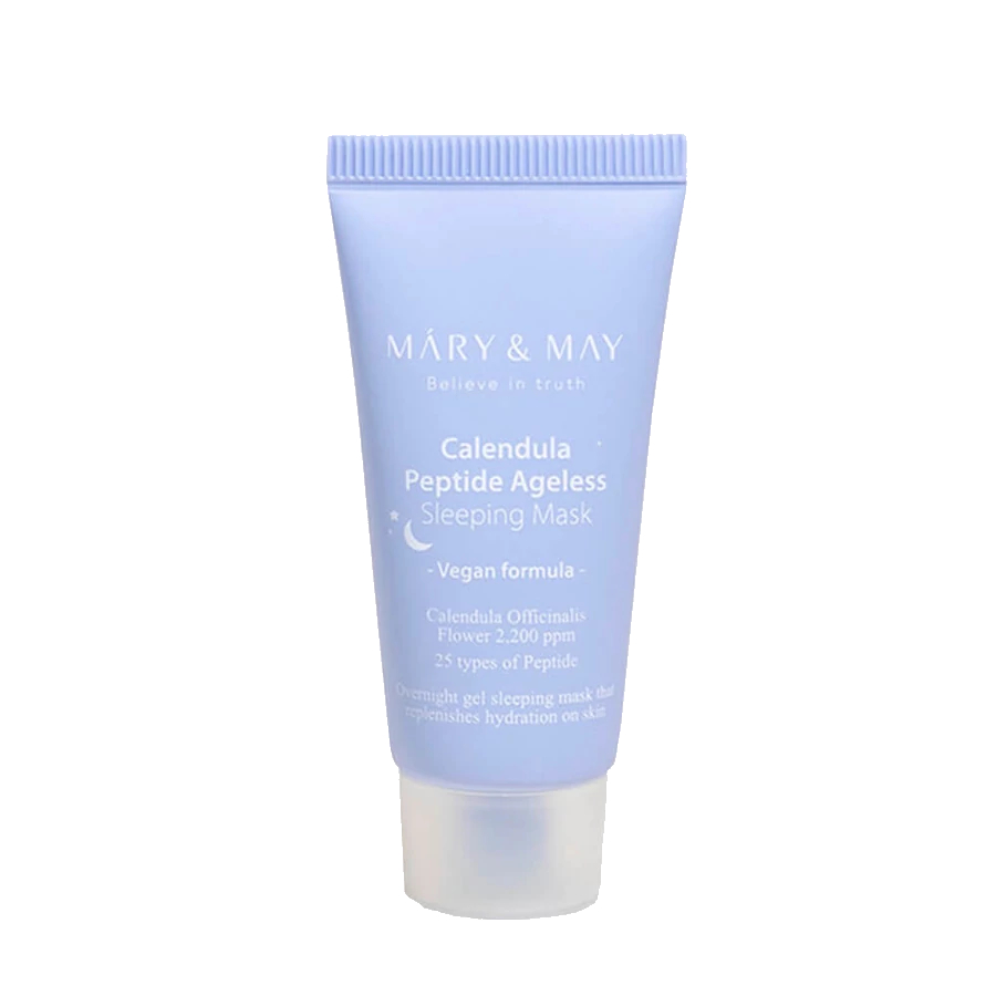 MARY & MAY Nočná pleťová maska Calendula Peptide Ageless Sleeping Mask 30 g