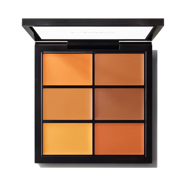 MAC Cosmetics Paletka pre rozjasnenie tváre (Pro Conceal and Correct Palette) 6 g Medium Deep