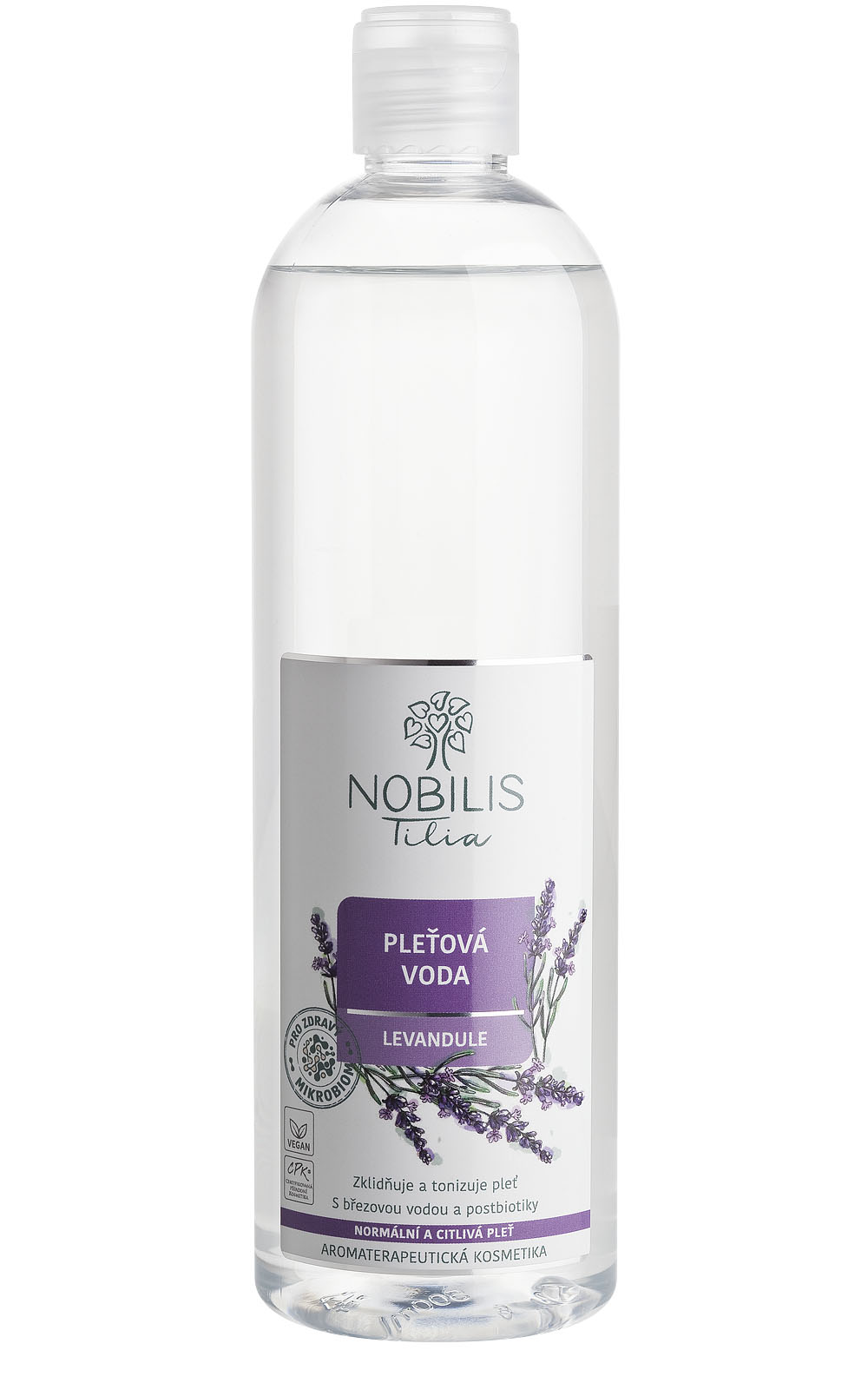 Nobilis Tilia Pleťová voda Levanduľa 500 ml