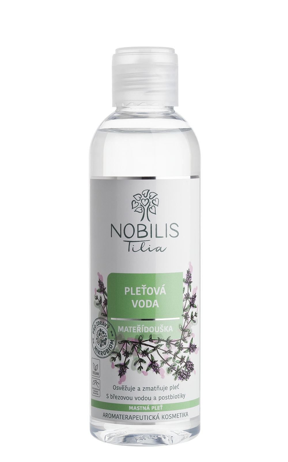 Nobilis Tilia Pleťová voda Materina dúška 200 ml