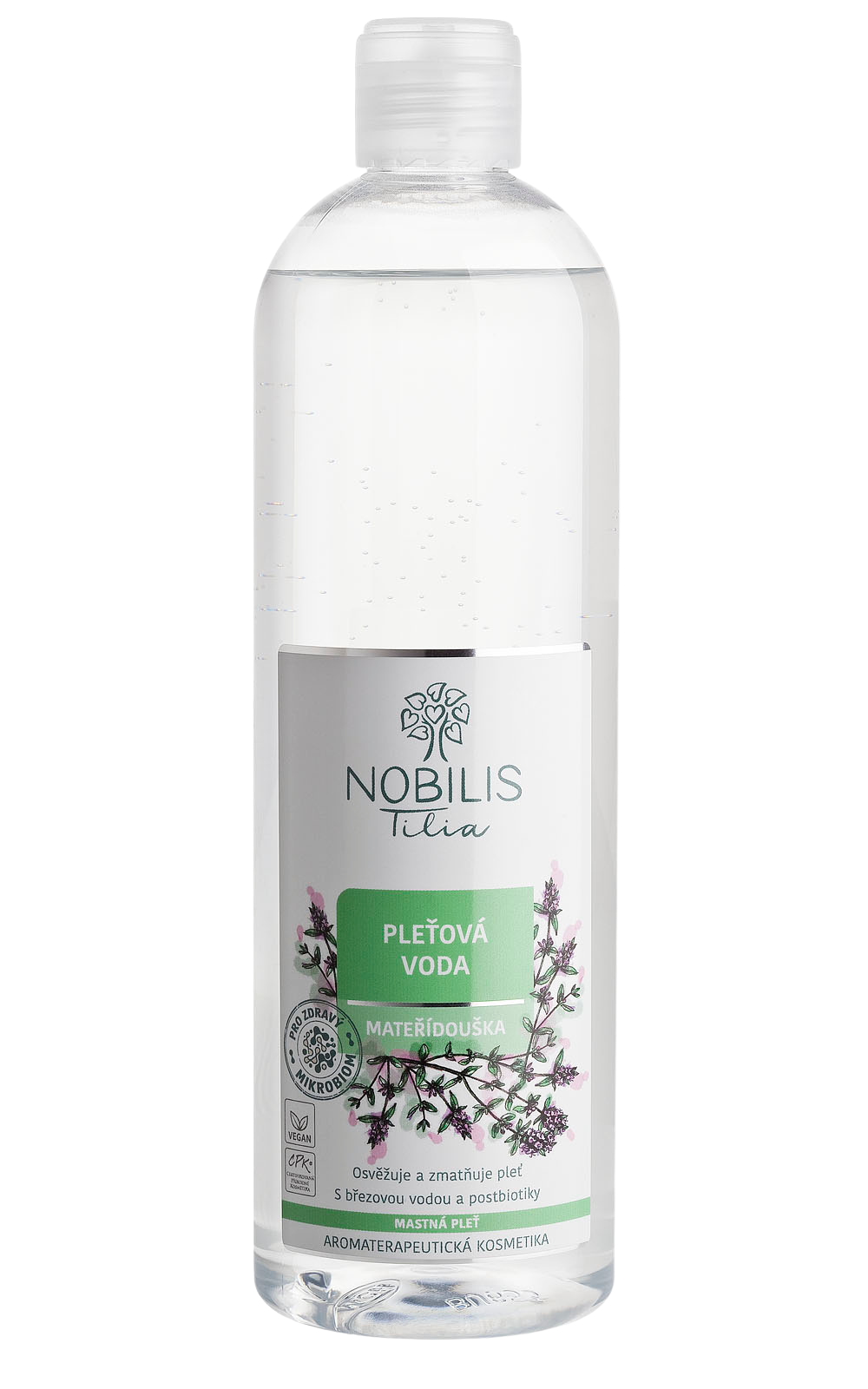 Nobilis Tilia Pleťová voda Materina dúška 500 ml