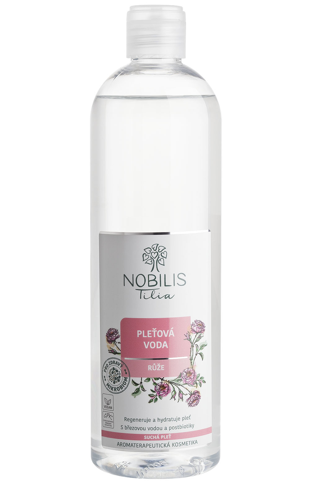 Nobilis Tilia Pleťová voda Ruže 500 ml