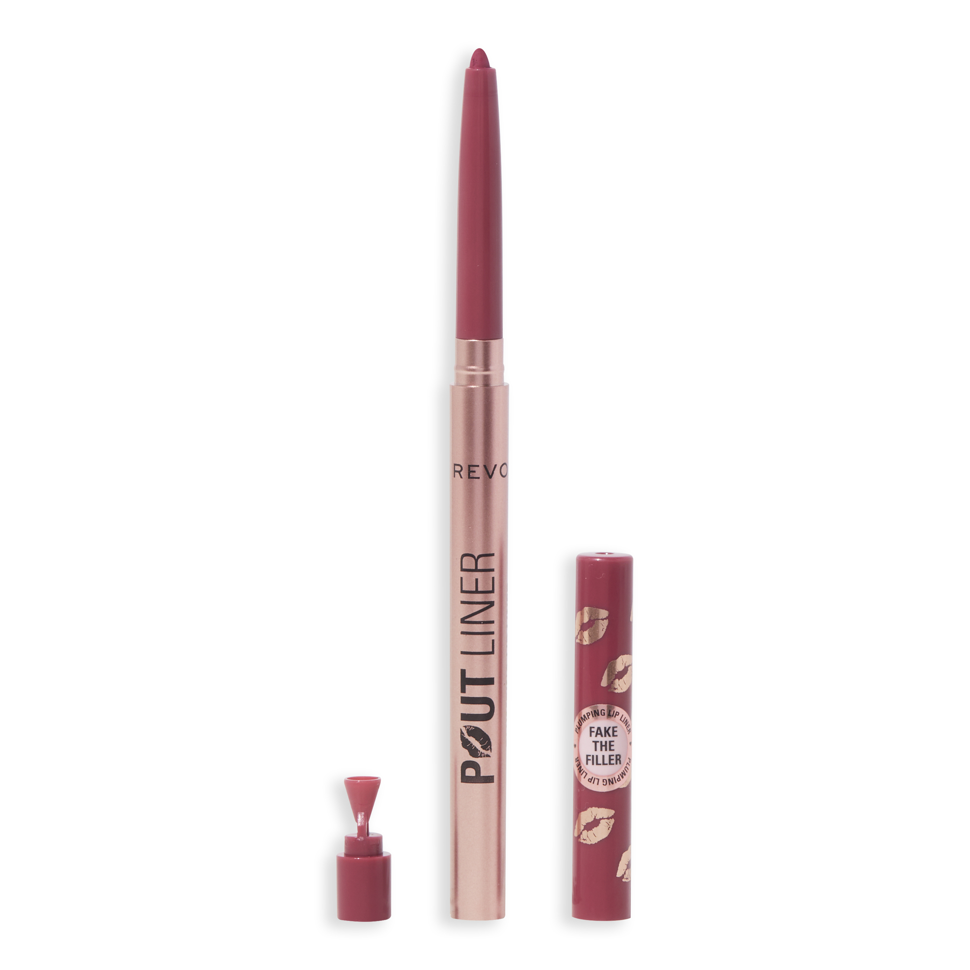 Revolution Tužka na rty Pout Bomb Plumping Lip Liner 0,2 g Jelly Berry Mauve