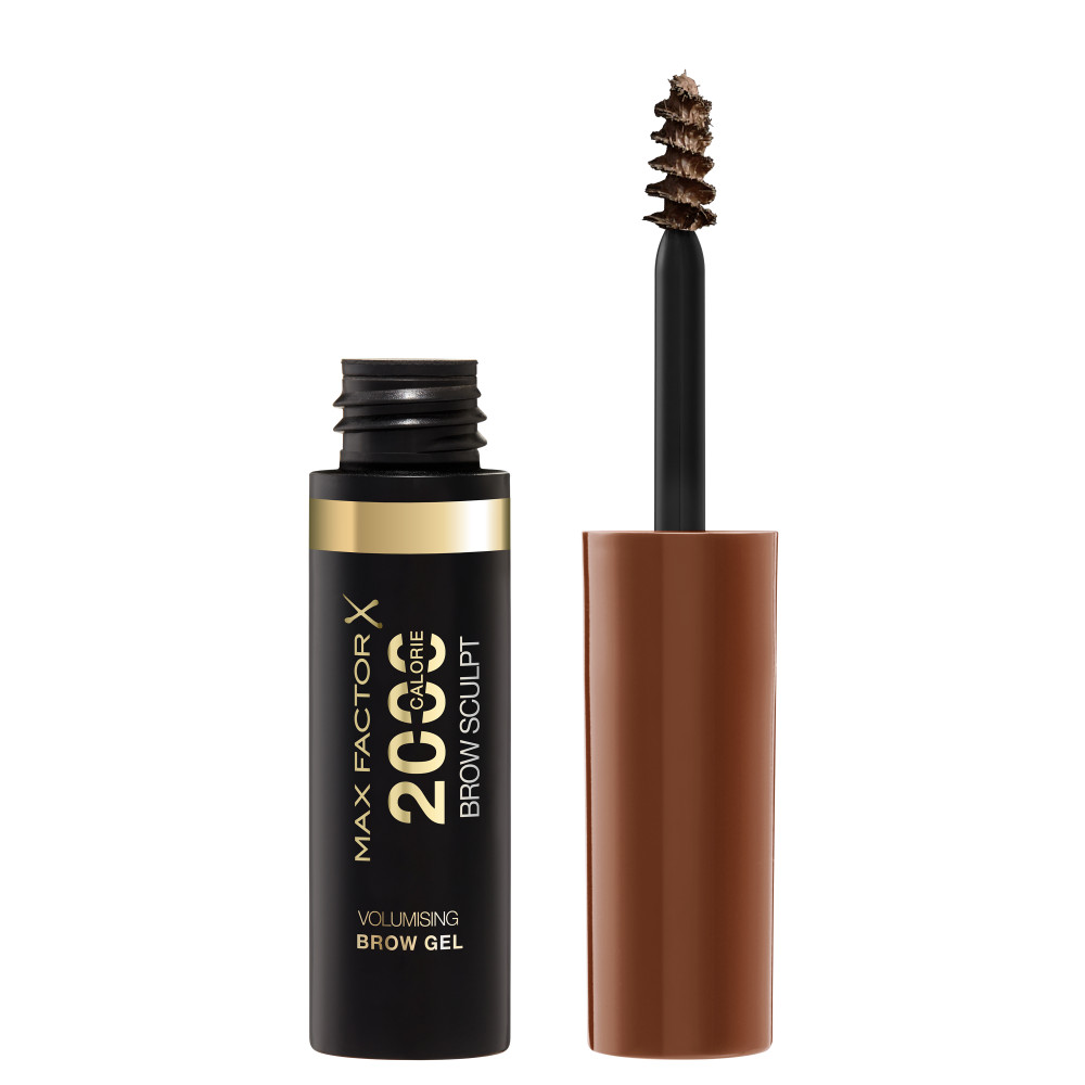 Max Factor Řasenka na obočí 2000 Calorie Volumising Brow Gel 4,5 ml Brown