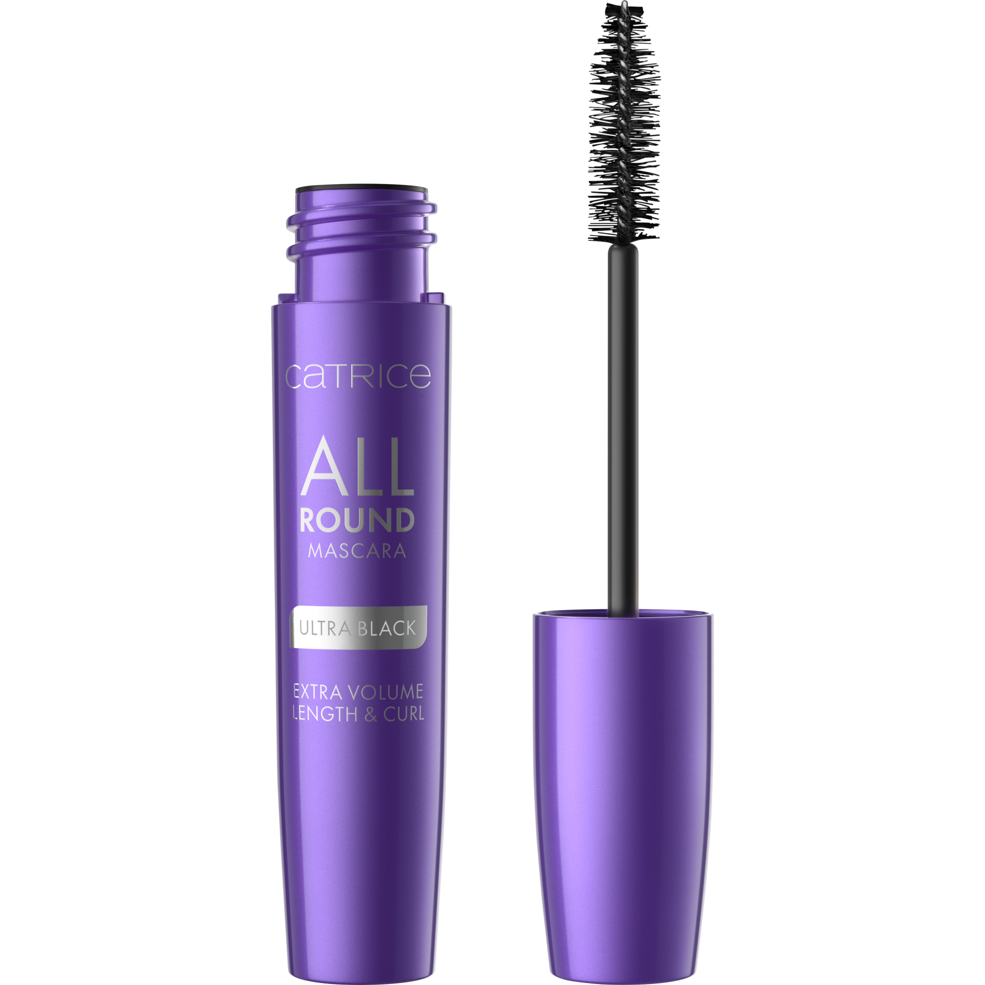 Catrice Rimel pentru volum, lungime și curbare a genelor Allround (Extra Volume, Length & Curl Mascara) 11 ml Ultra Black