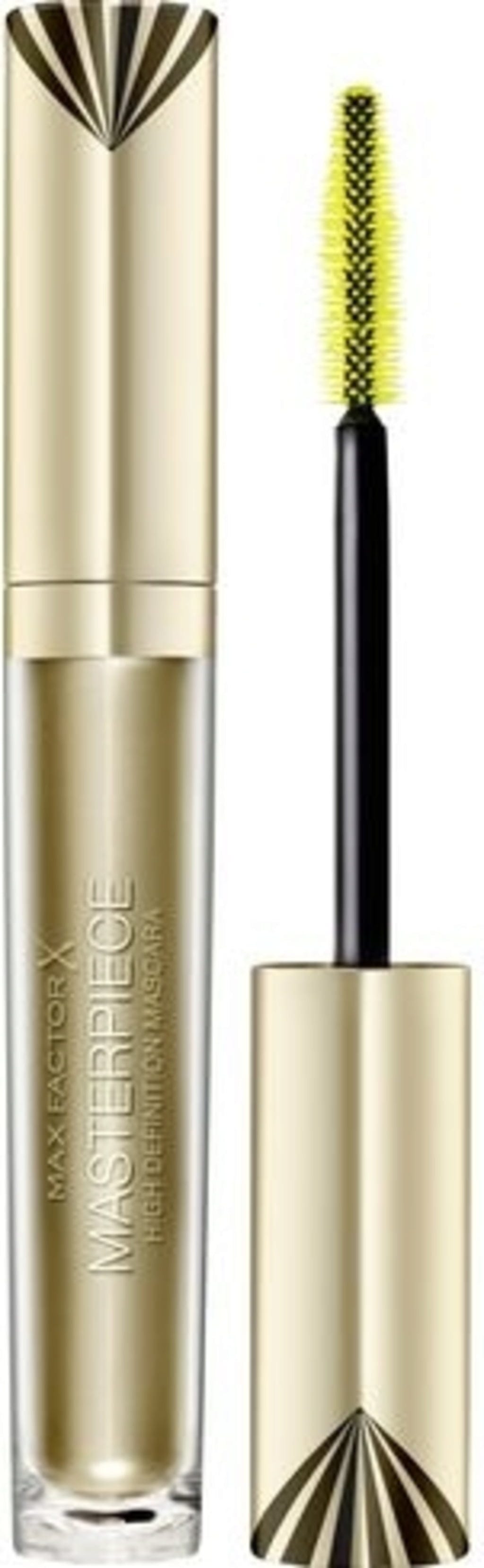 Řasenka s revolučním kartáčkem pro výrazný vzhled Masterpiece (High Definition Mascara) 4,5 ml 02 Black/Brown