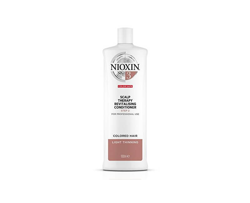 Nioxin Revitalizér pokožky pro jemné barvené mírně řídnoucí vlasy System 3 (Conditioner System 3) 1000 ml