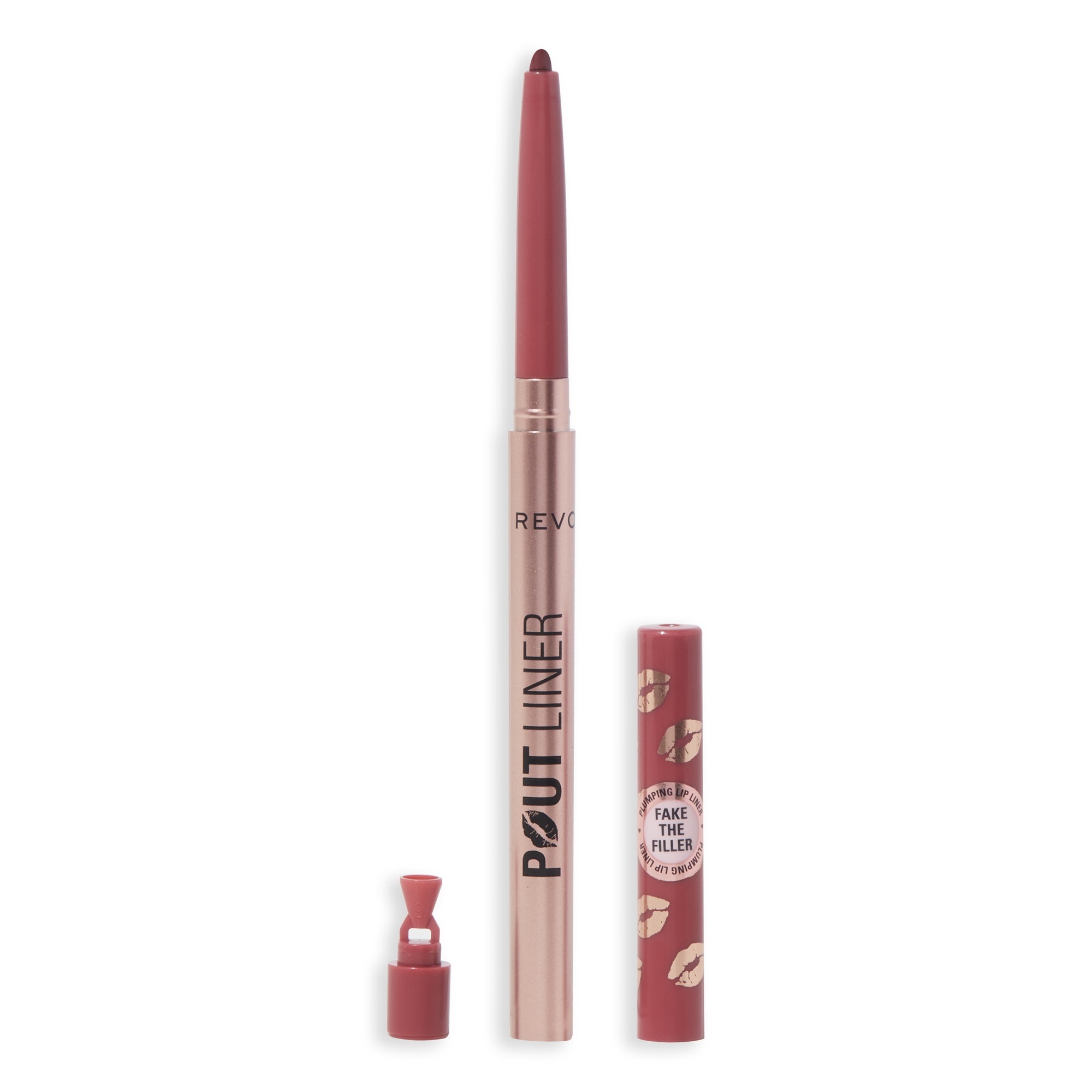 Revolution Tužka na rty Pout Bomb Plumping Lip Liner 0,2 g Burnt Cherry Red