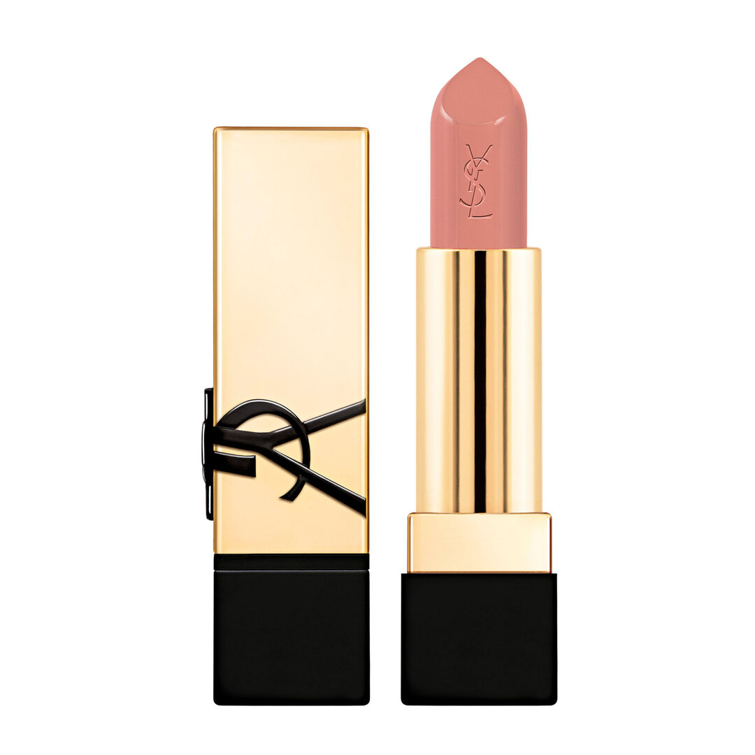 Yves Saint Laurent Saténová rtěnka Rouge Pur Couture Caring (Satin Lipstick) 3,8 g Nude Décolleté