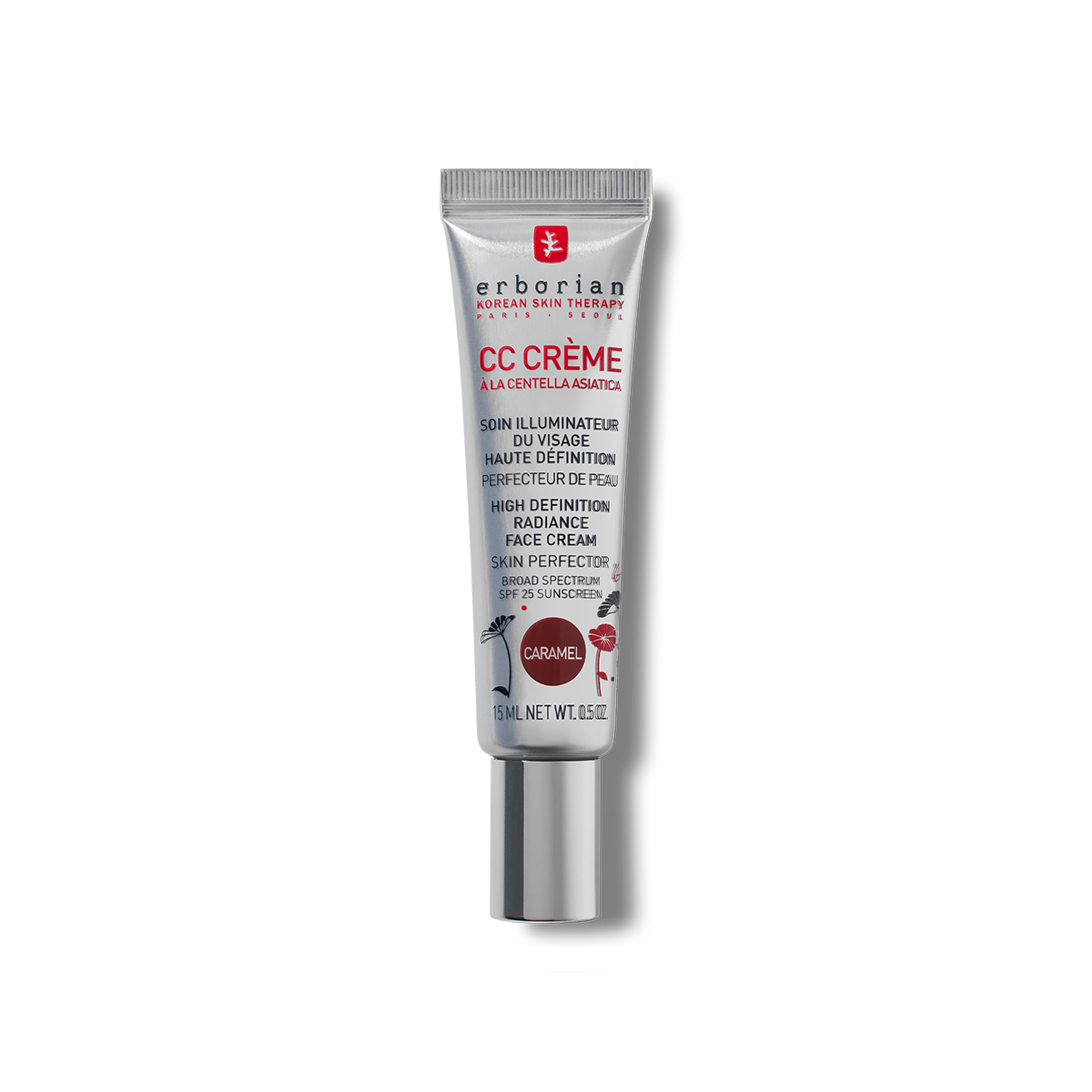 Erborian Rozjasňujúci CC krém (High Definition Radiance Face Cream) 15 ml Caramel