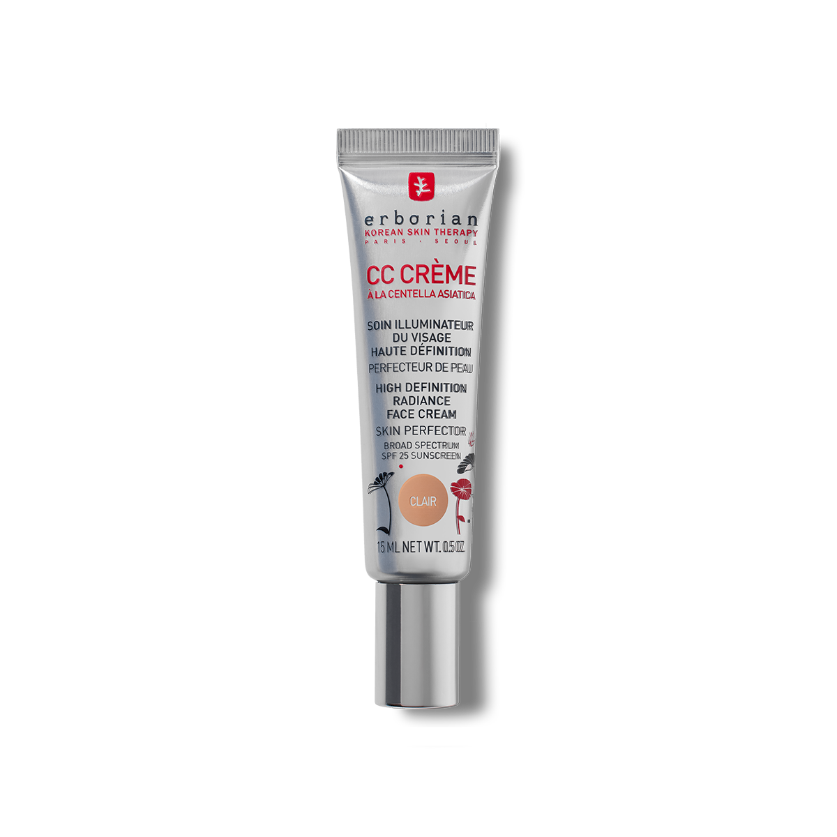 Erborian Rozjasňujúci CC krém (High Definition Radiance Face Cream) 15 ml Clair