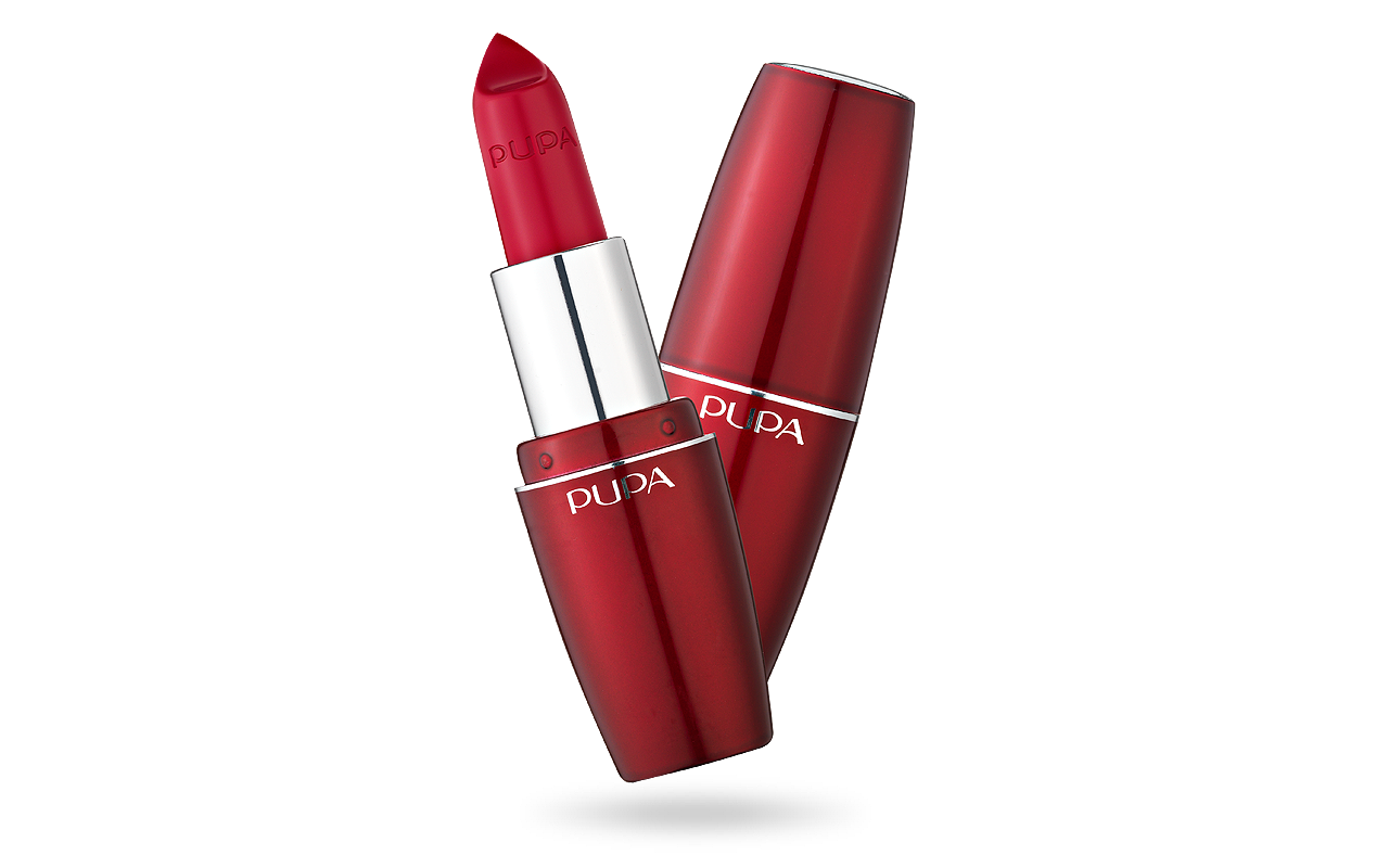 PUPA Milano Rúž pre zväčšenie objemu pier Volume (Enhancing Lipstick) 3,5 ml 401 Red Passion