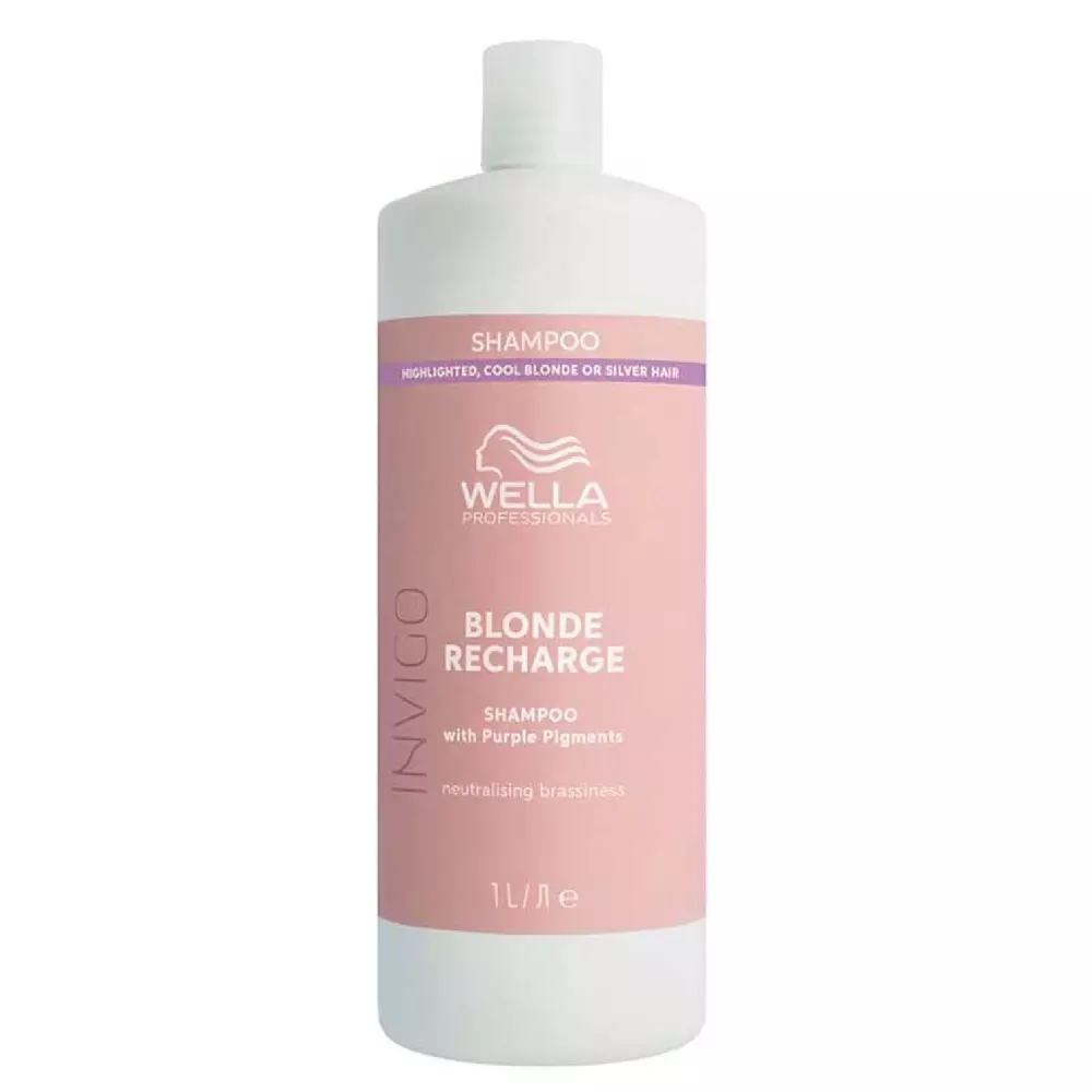 Wella Professionals Šampon pro blond vlasy Invigo Blonde Recharge (Color Refreshing Shampoo) 1000 ml