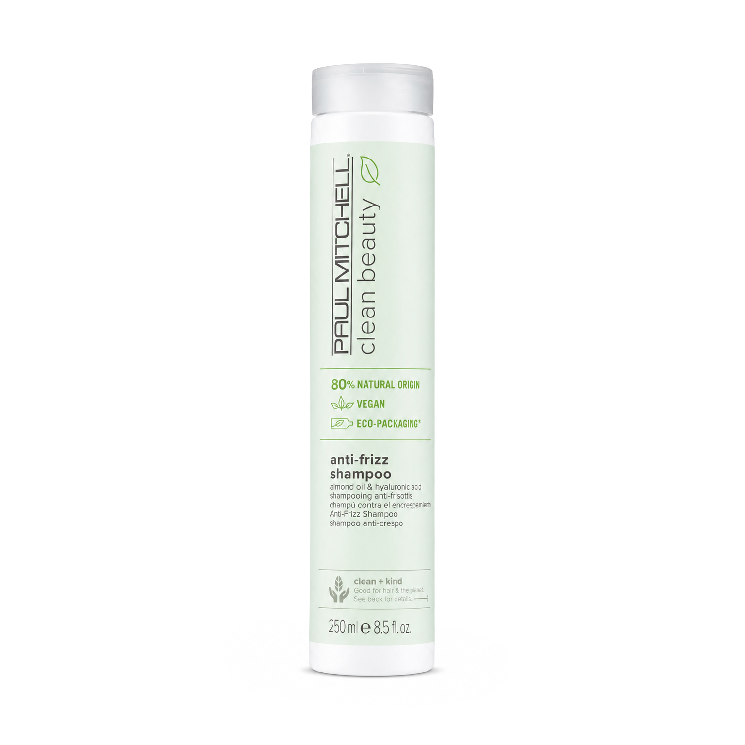 Paul Mitchell Šampon pro krepaté a nepoddajné vlasy Clean Beauty (Anti-Frizz Shampoo) 250 ml