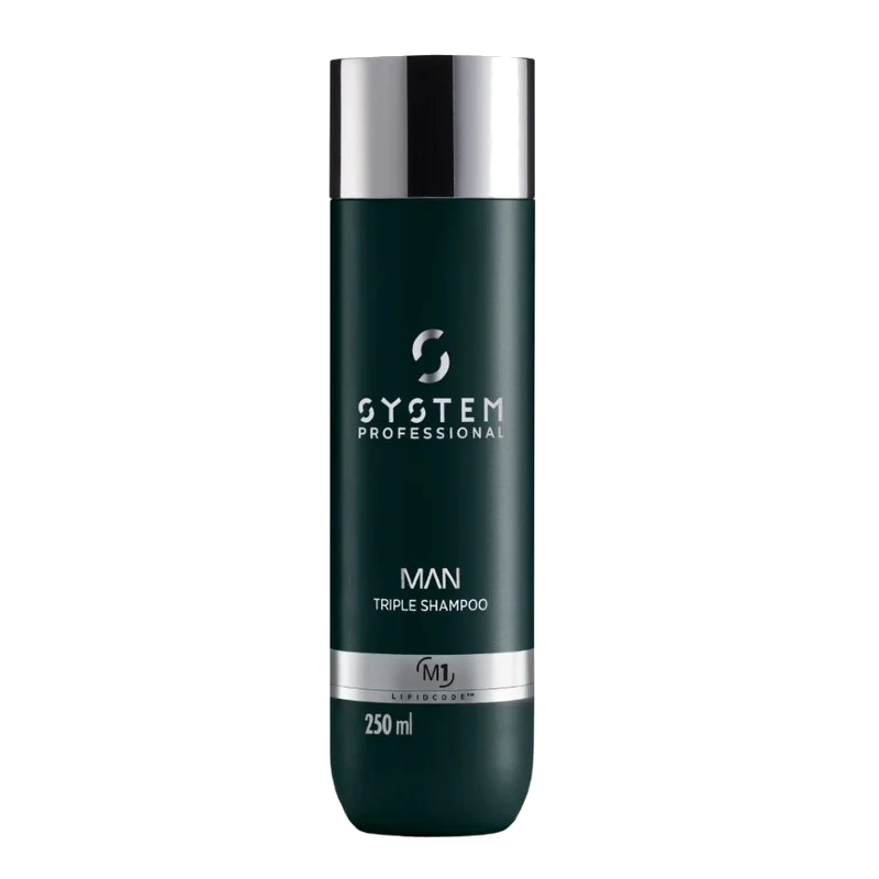 System Professional Šampón pre mužov 3v1 Man Triple Shampoo 250 ml