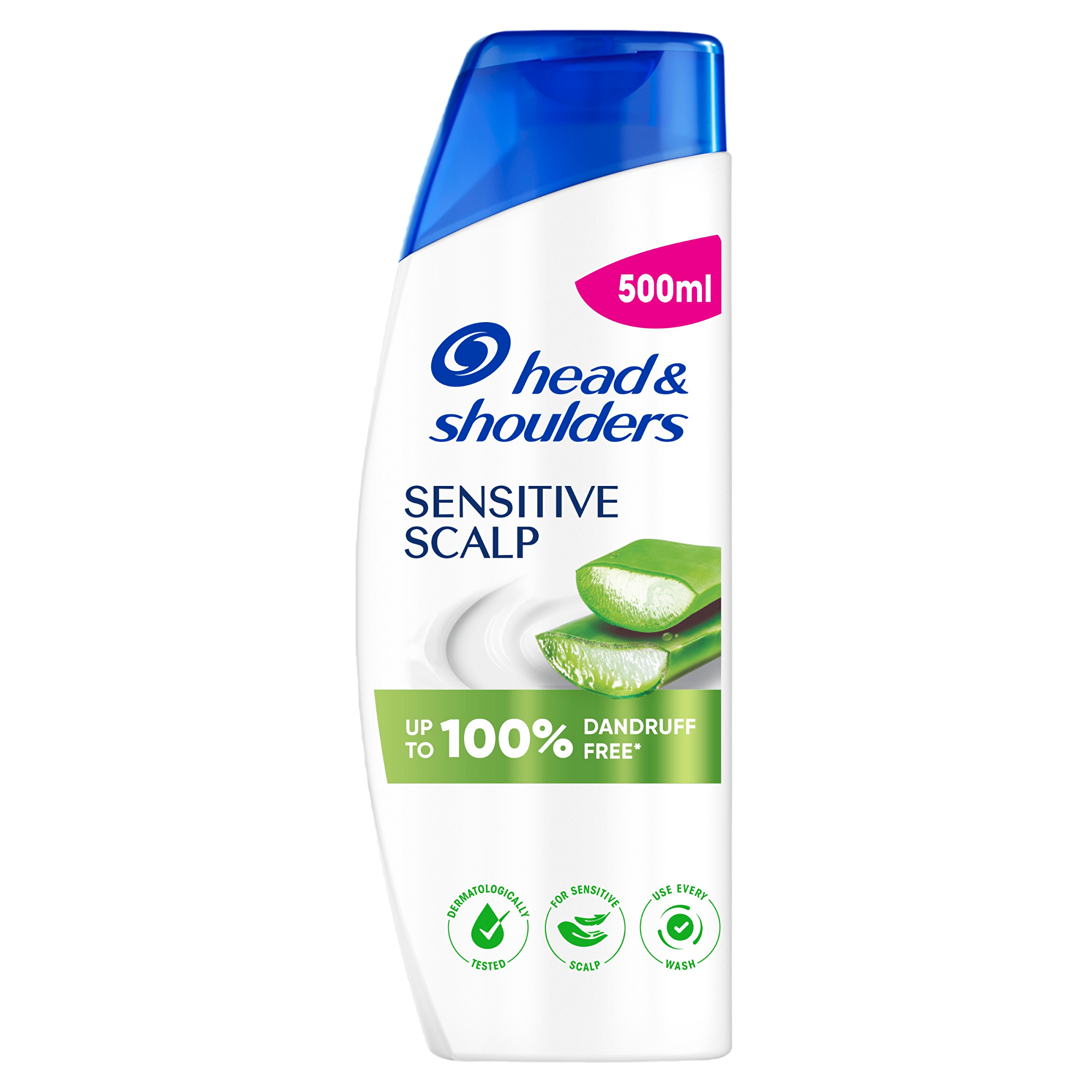 Head & Shoulders Sensitive Scalp Šampon proti lupům s aloe vera 500 ml