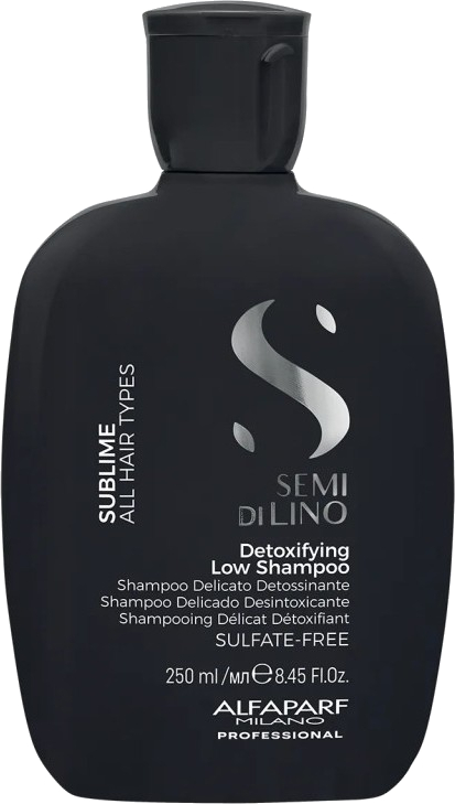 Alfaparf Milano Detoxikační šampon na vlasy Semi Di Lino Sublime (Detoxifying Low Shampoo) 250 ml