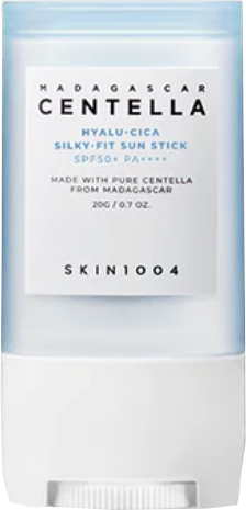 SKIN1004 Opalovací krém roll-on SPF 50+ Madagascar Centella (Hyalu-Cica Silky-Fit Sun Stick) 20 g