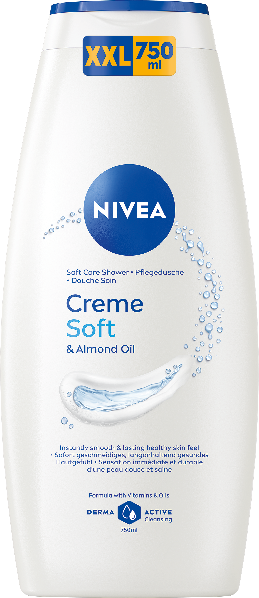 Nivea Gel de duș Creme Soft 750 ml