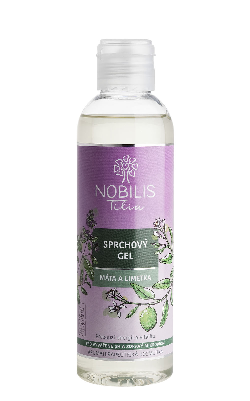 Nobilis Tilia Sprchový gél Mäta a limetka 200 ml