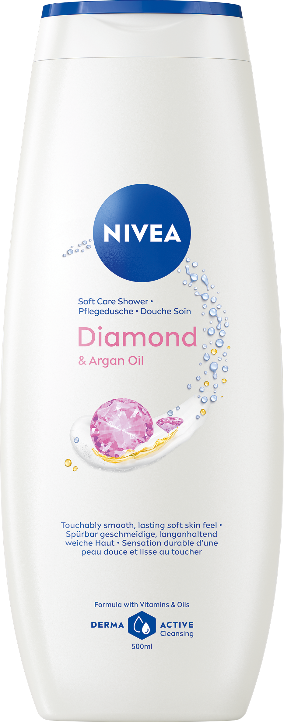 Nivea Gel de duș Diamond Touch 500 ml