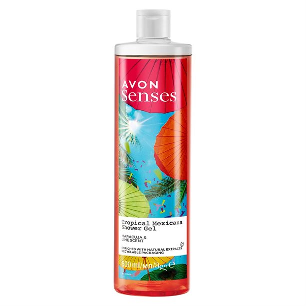 Avon Sprchový gél s vôňou marakuju a limetky (Shower Gel) 500 ml