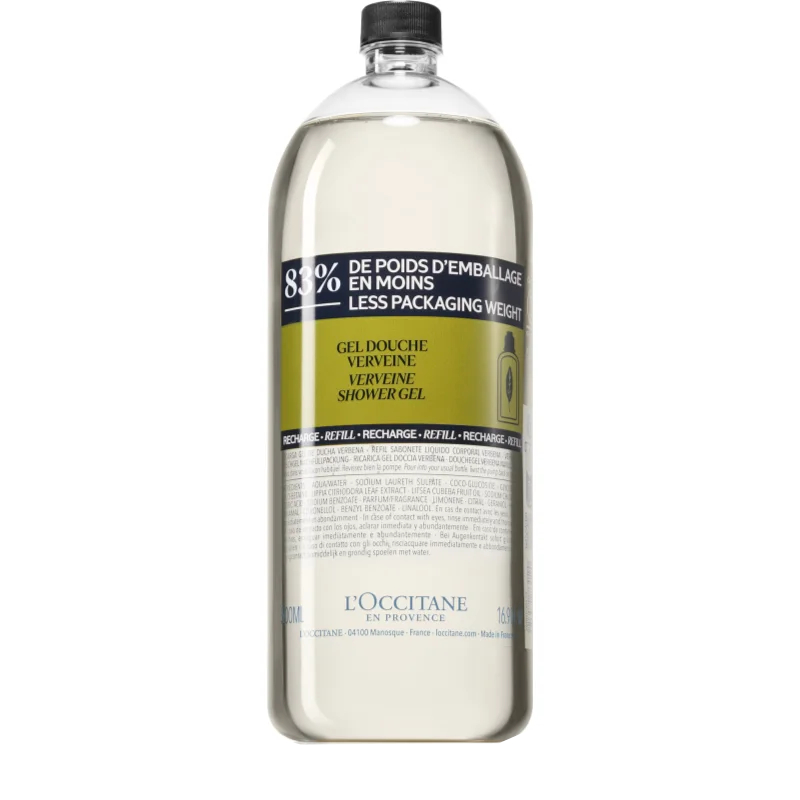 L'Occitane en Provence Sprchový gél Verbena (Shower Gel) 500 ml - náhradná náplň