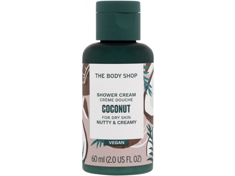 The Body Shop Sprchový krém pro suchou pokožku Coconut (Shower Cream) 60 ml