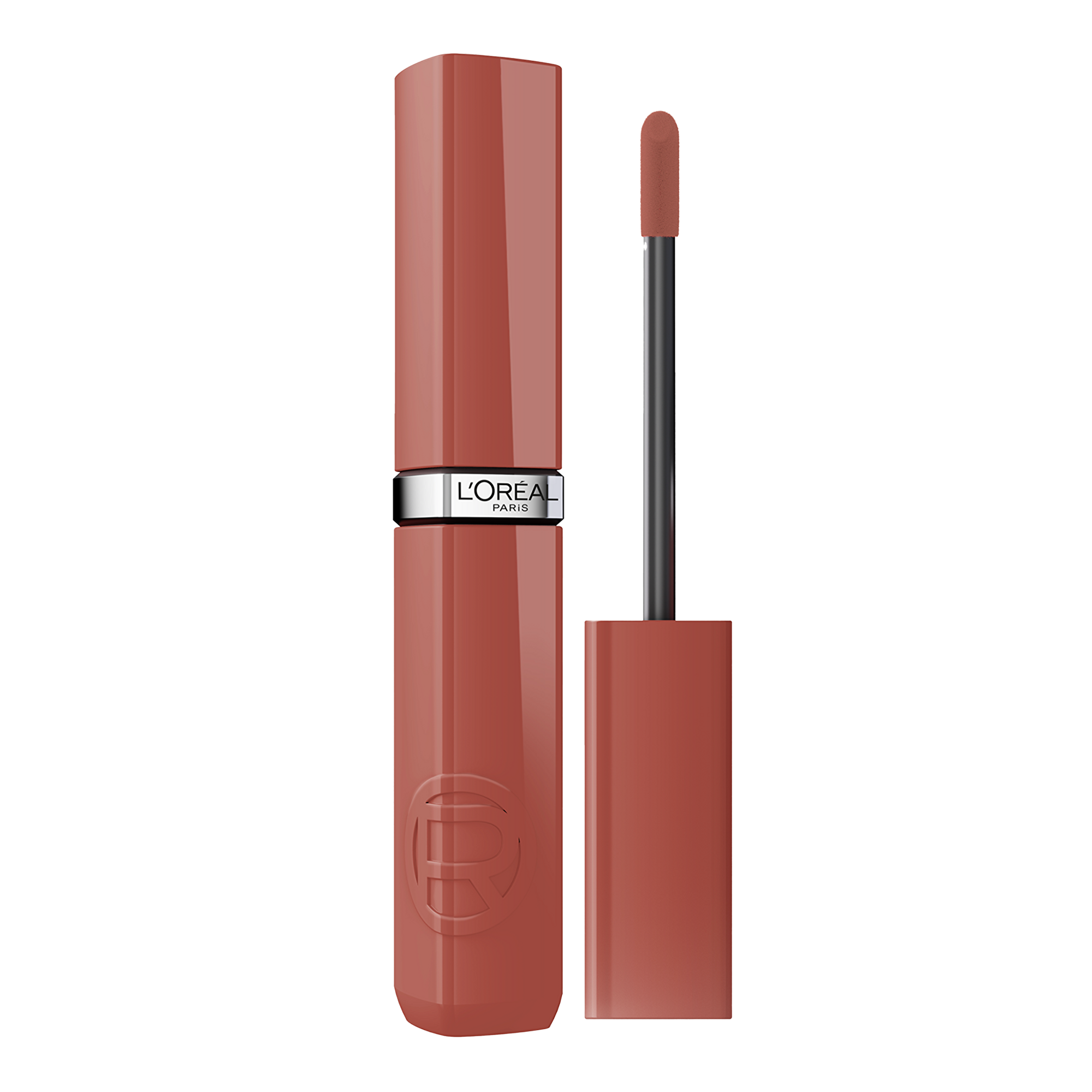 L'Oréal Paris Tekutá rtěnka Infaillible (Laque Resistance) 4,3 ml 320 Almond Nude