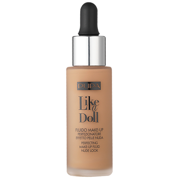 PUPA Milano Tekutý make-up SPF 15 Like A Doll (Perfecting Make-Up Fluid) 30 ml 040 Medium Beige