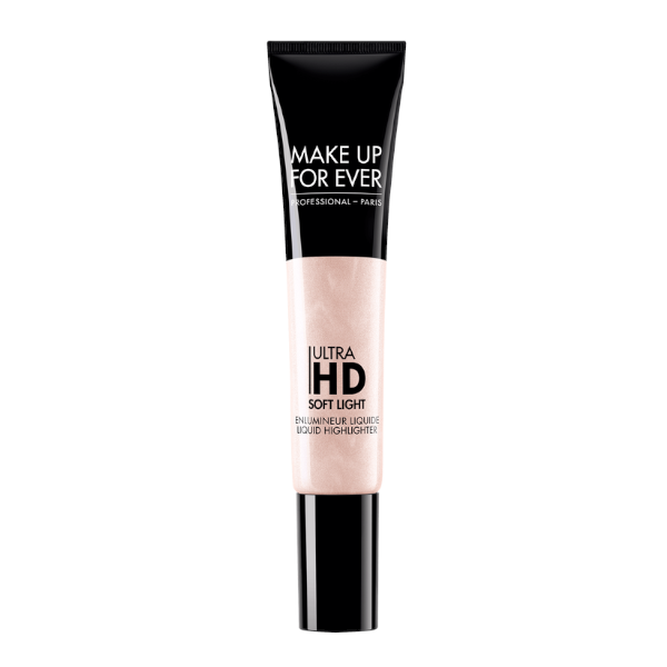 Make Up For Ever Tekutý rozjasňovač Ultra HD (Soft Light Liquid Highlighter) 12 ml 20 Champagne Pink