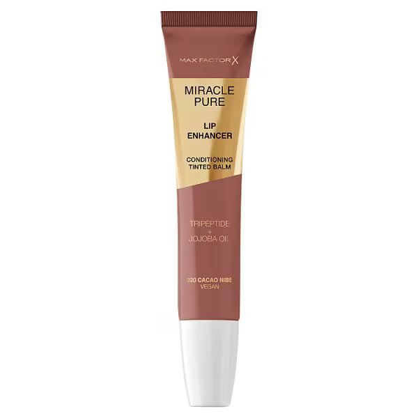 Max Factor Tónovací balzám Miracle Pure Lip Enhancer Balm 12 ml 020 Cacao Nibs