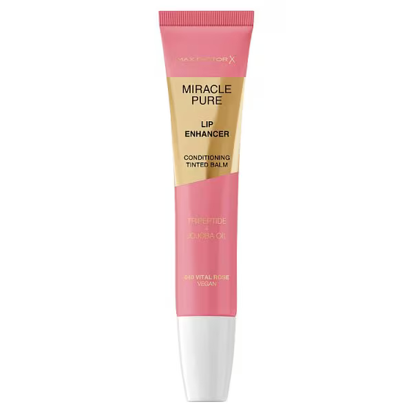 Max Factor Tónovací balzam Miracle Pure Lip Enhancer Balm 12 ml 040 Vital Rose