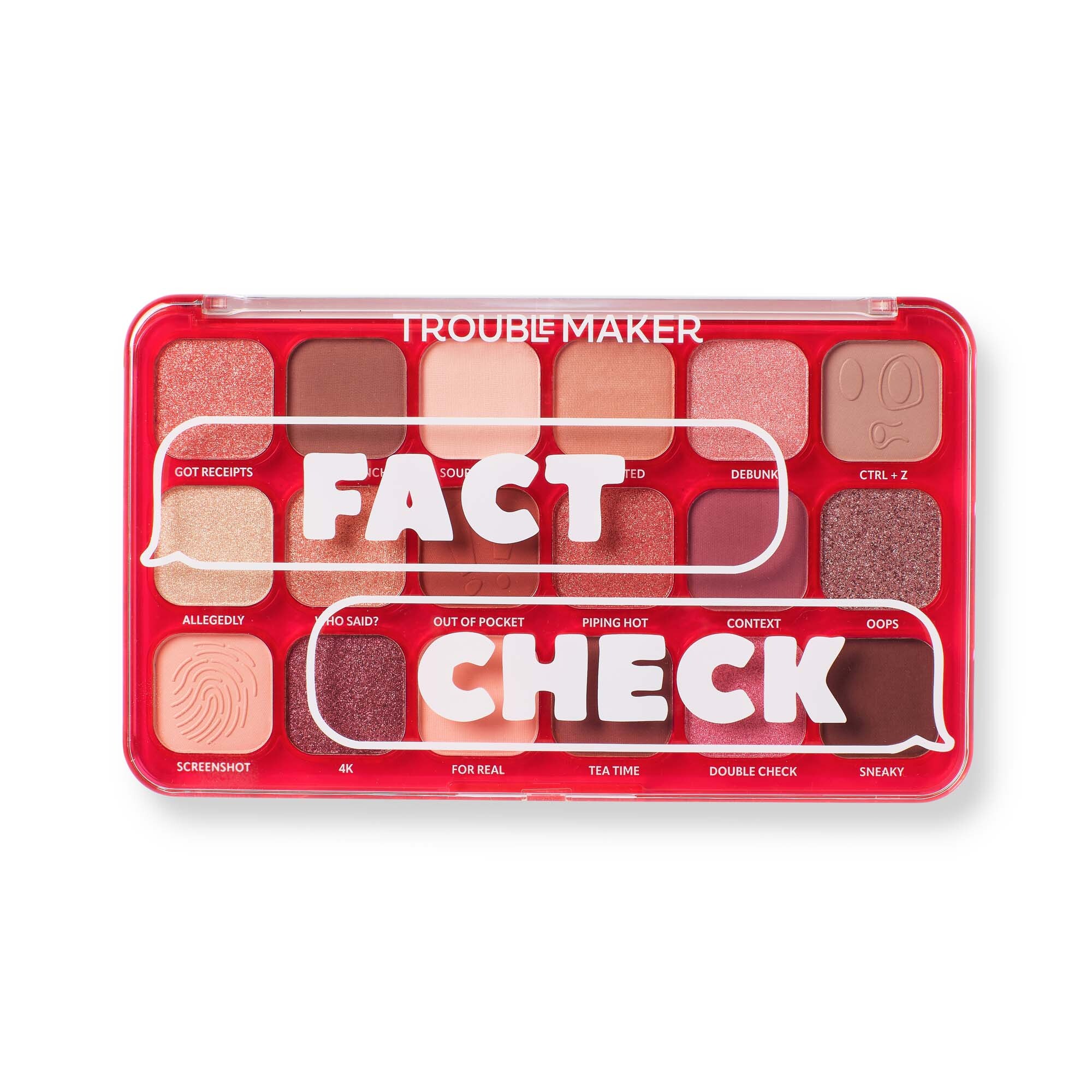 Levně Trouble Maker Paletka očních stínů Big Trouble Shadow Palette 27 g Fact Check