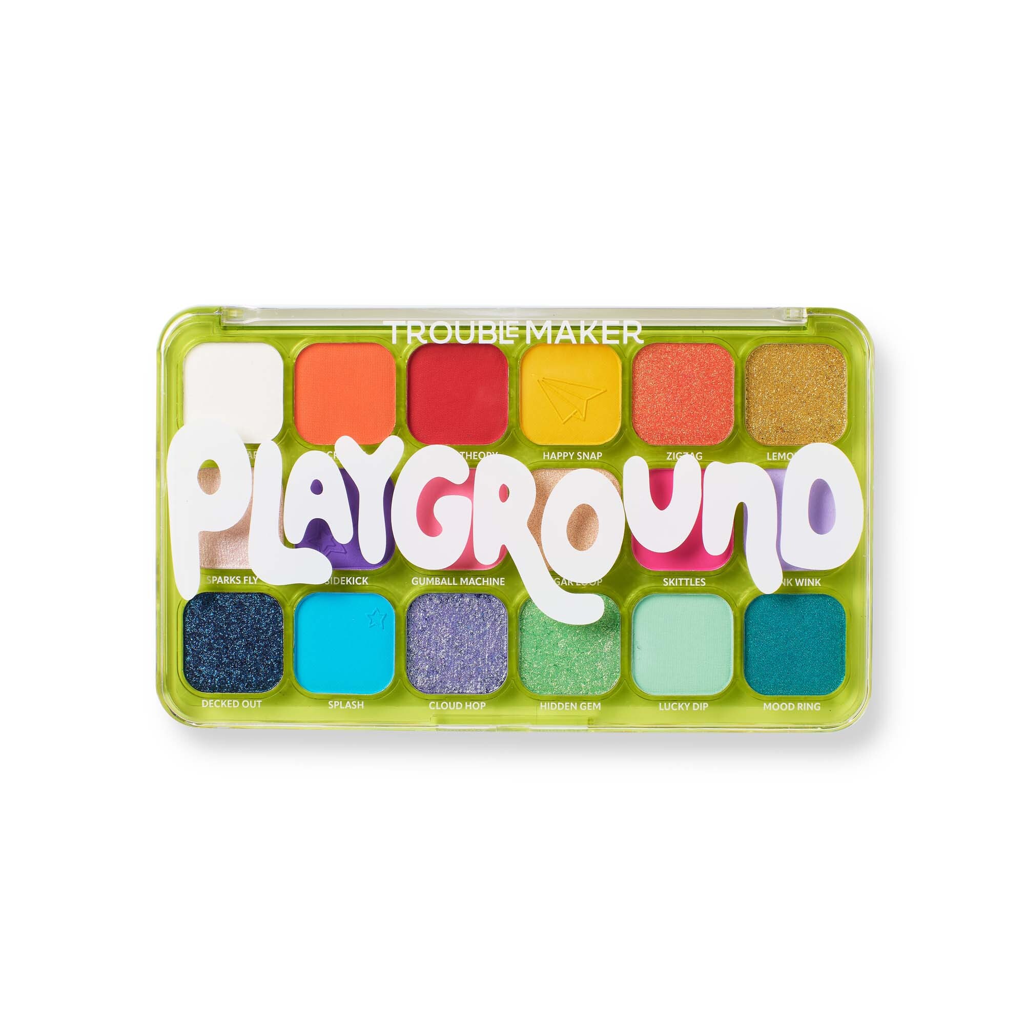 Levně Trouble Maker Paletka očních stínů Big Trouble Shadow Palette 27 g Palette Playground