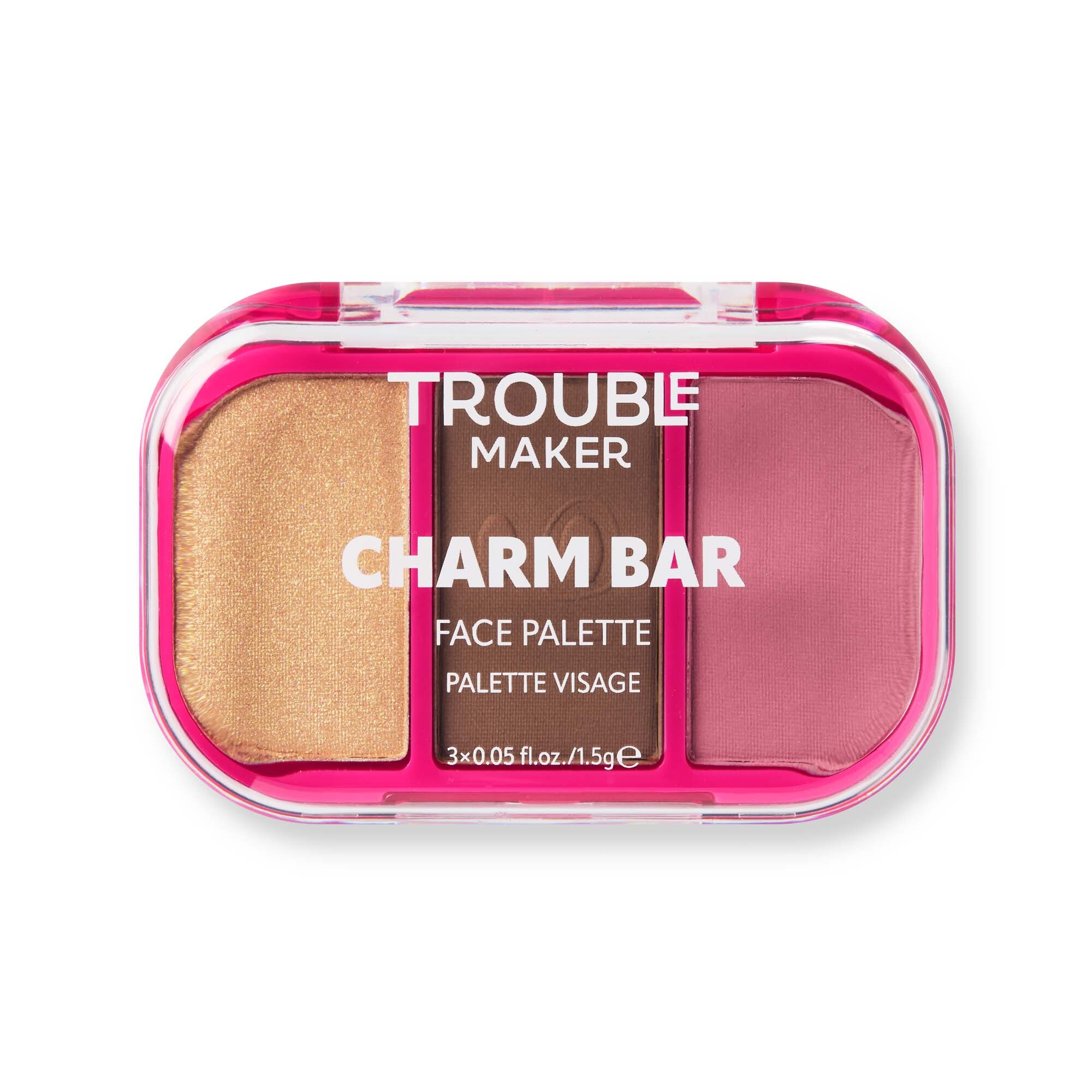Levně Trouble Maker Paletka na tvář Charm Bar Face Palette 4,5 g Sweet Escape