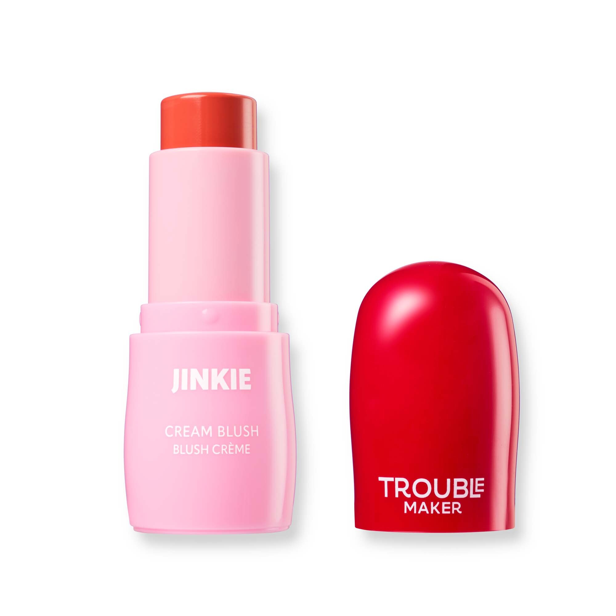 Levně Trouble Maker Krémová tvářenka Jinkie Cream Blush 6 g Chill Amber