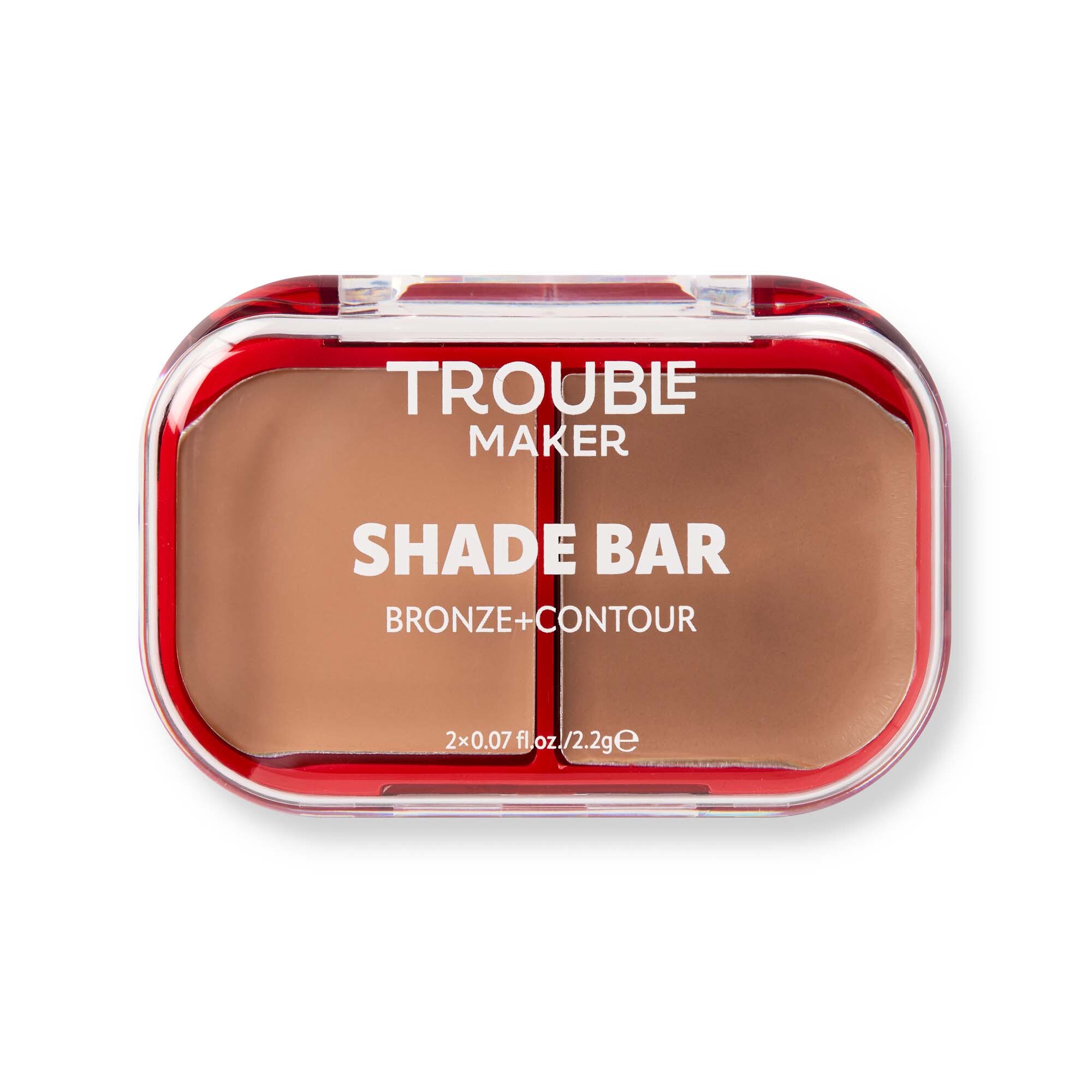 Levně Trouble Maker Paletka na tvář Shade Bar Bronze and Contour 2,2 g Rant + Rave