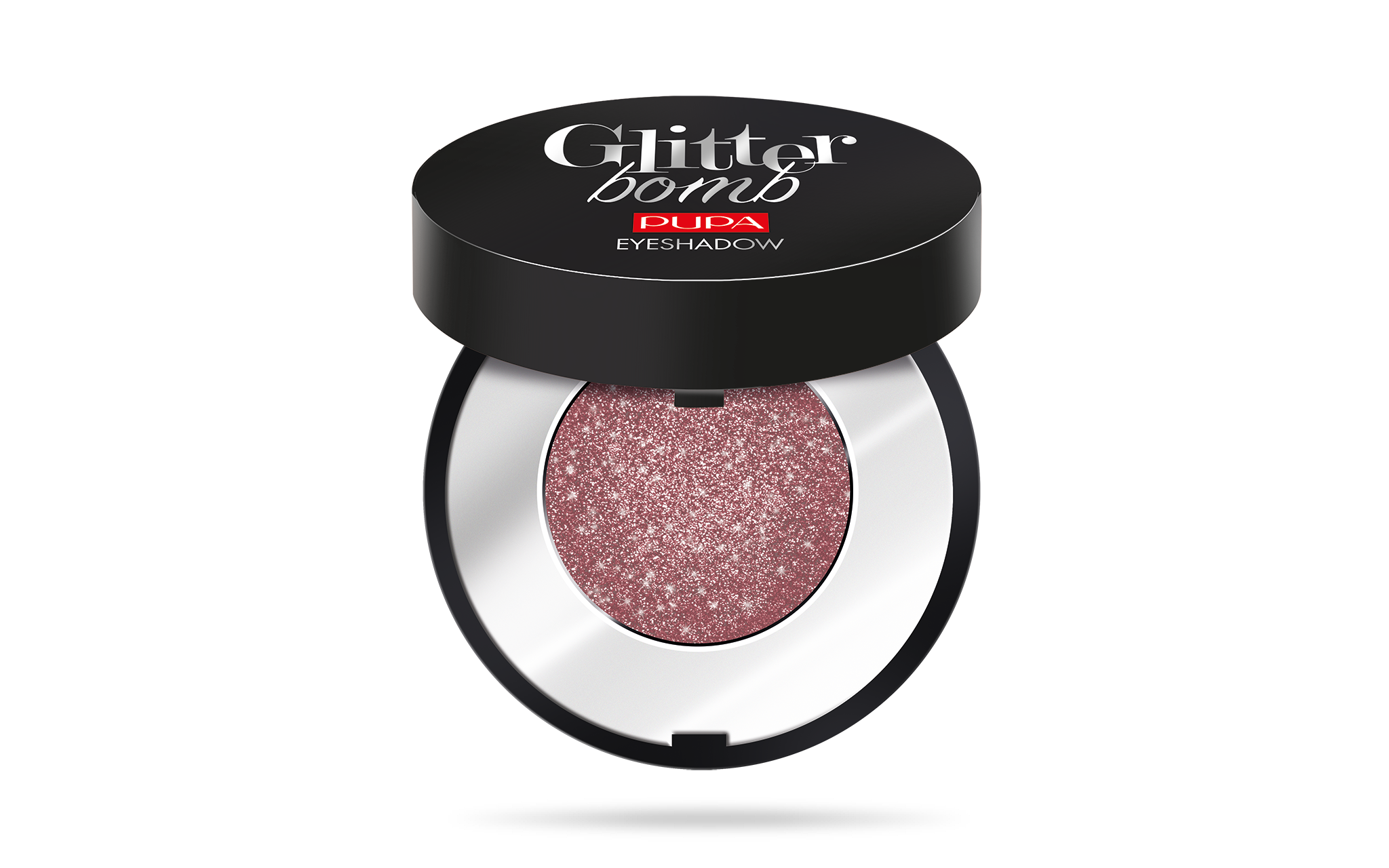 PUPA Milano Trblietavé očné tiene Glitter Bomb (Eyeshadow) 0,8 g 007 Sparkling Rose