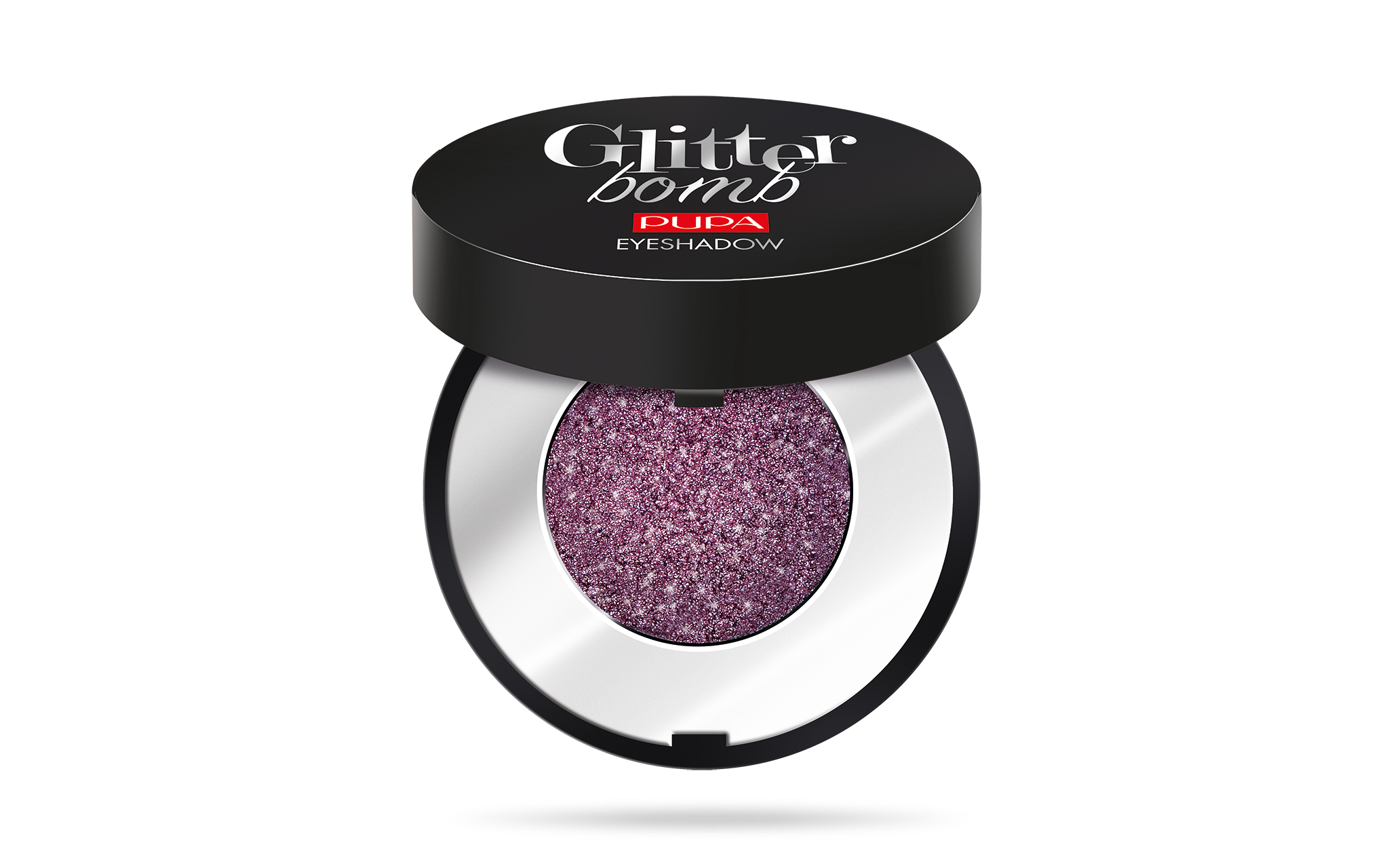 PUPA Milano Trblietavé očné tiene Glitter Bomb (Eyeshadow) 0,8 g 008 Frozen Violet