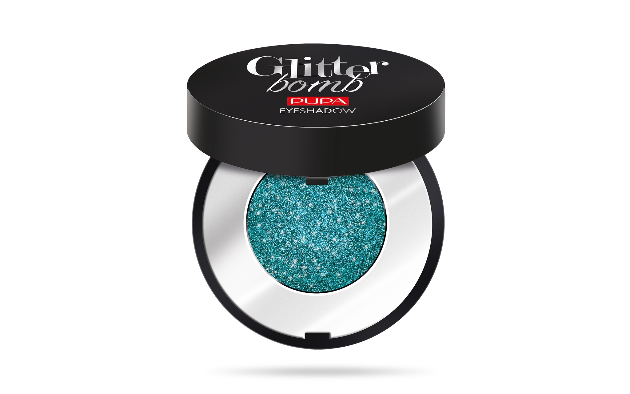 PUPA Milano Trblietavé očné tiene Glitter Bomb (Eyeshadow) 0,8 g 004 Emerald Jewel