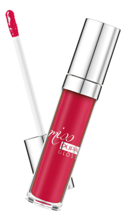 PUPA Milano Třpytivý lesk na rty Miss Pupa Gloss (Ultra Shine Gloss Instant Volume Efect) 5 ml 305 Essential Red