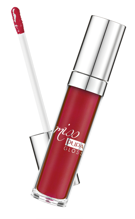 PUPA Milano Trblietavý lesk na pery Miss Pupa Gloss (Ultra Shine Gloss Instant Volume Efect) 5 ml 205 Touch of Red